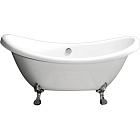 Отдельностоящая акриловая классическая ванна Belbagno 182x75, BB05