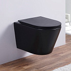 Унитаз подвесной Esbano Clavel Black Matt