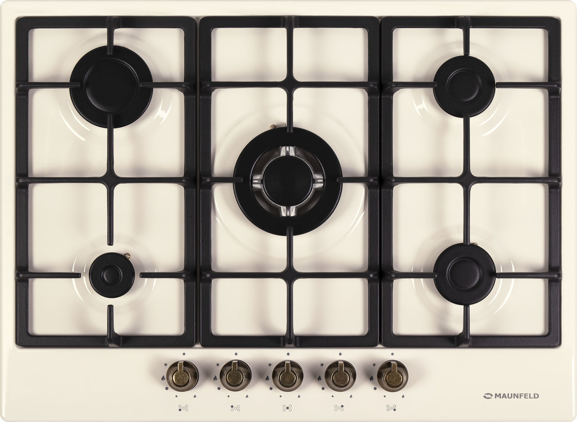Газовая варочная панель Maunfeld EGHE.75.33CBG2.R\G