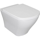 Унитаз подвесной Ravak Classic Rimoff c пневмокрышкой, X01671 + X01672