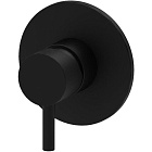 Смеситель для душа встраиваемый Paffoni Light черный матовый, LIG011NO