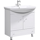 Тумба с умывальником напольная Aqwella Franchesca 85