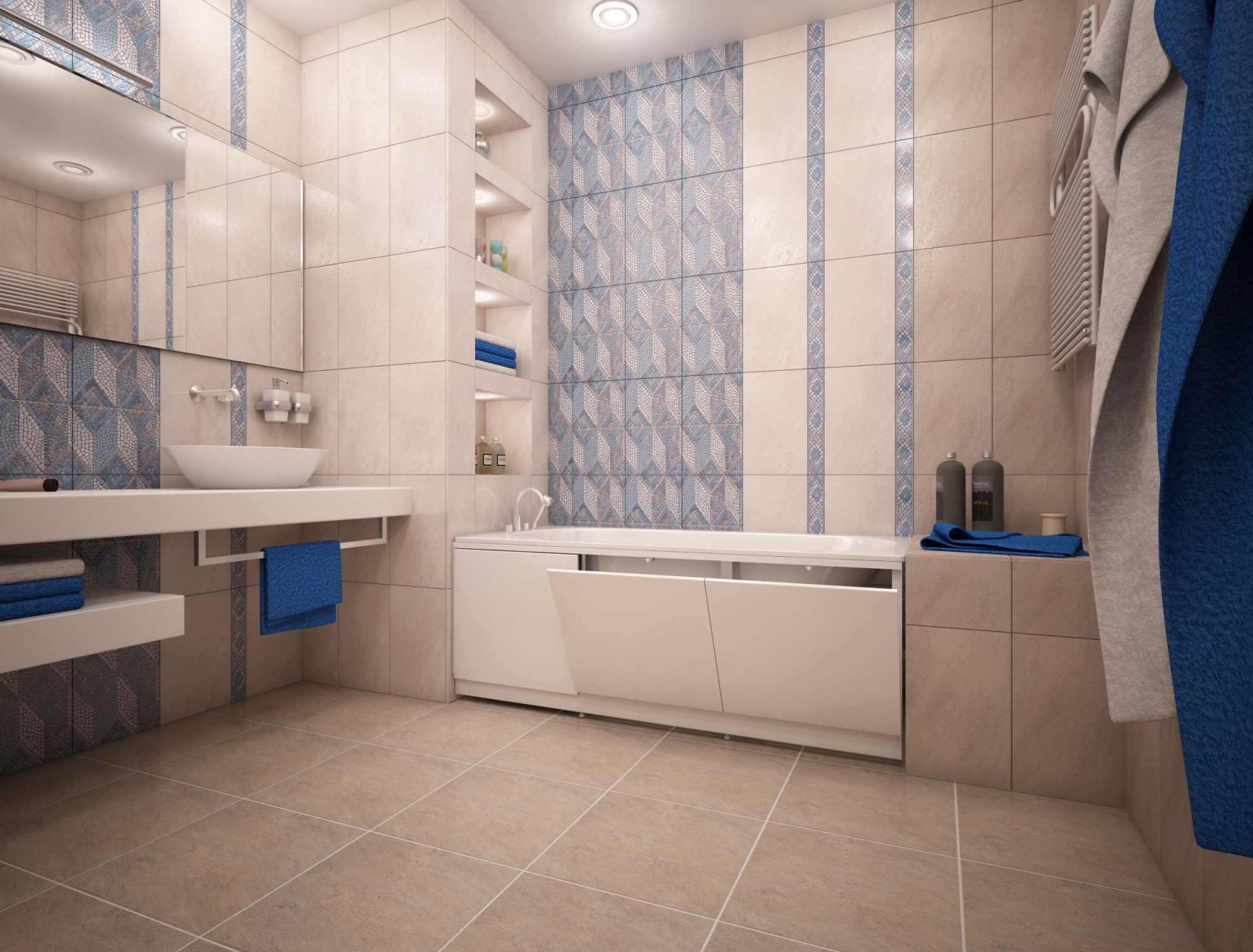 Лицевой экран под ванну с откидными дверцами Метакам