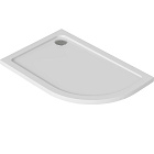 Акриловый душевой поддон Good Door Раунд R New 120x80 L