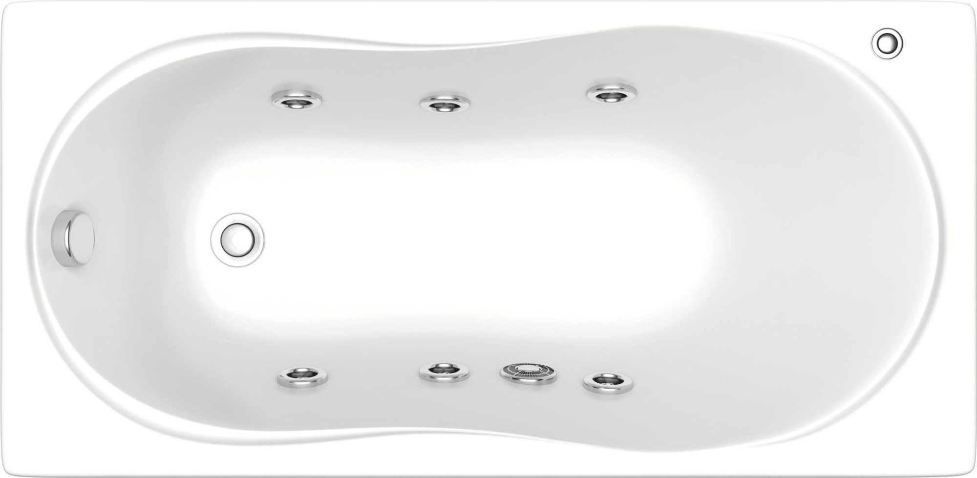 Акриловая ванна BAS Тесса 140x70