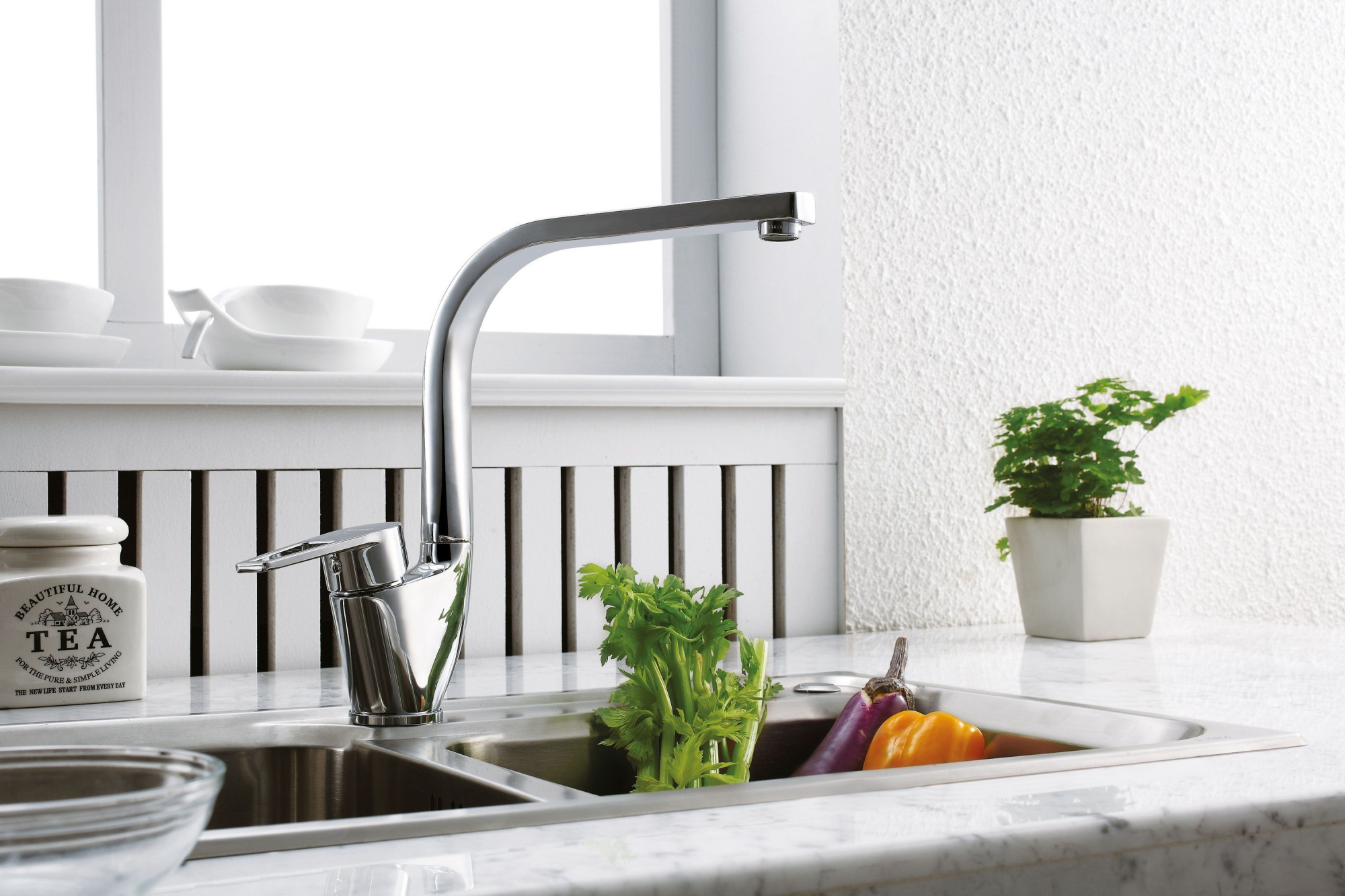 Смеситель для кухни Bravat Line F75299C-2