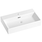 Накладная или настенная раковина Wellsee Graceful Pro 70x41, 150903000