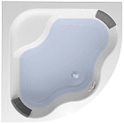 Акриловая ванна Lavinia Boho Aveo 150x150 с подголовником