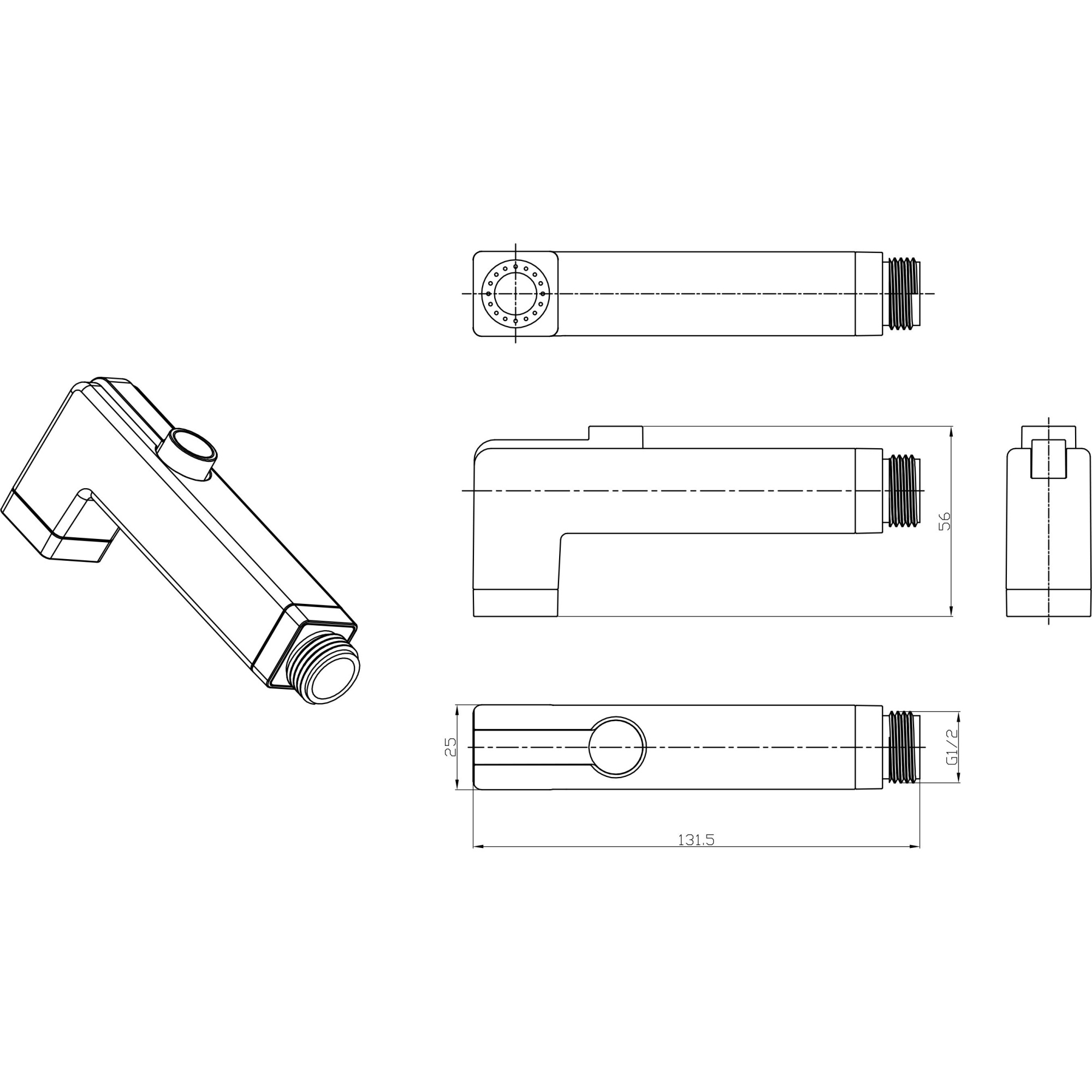 Комплект для биде Lemark, LM8091C