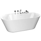 Отдельностоящая овальная акриловая ванна Belbagno 178x84, BB14