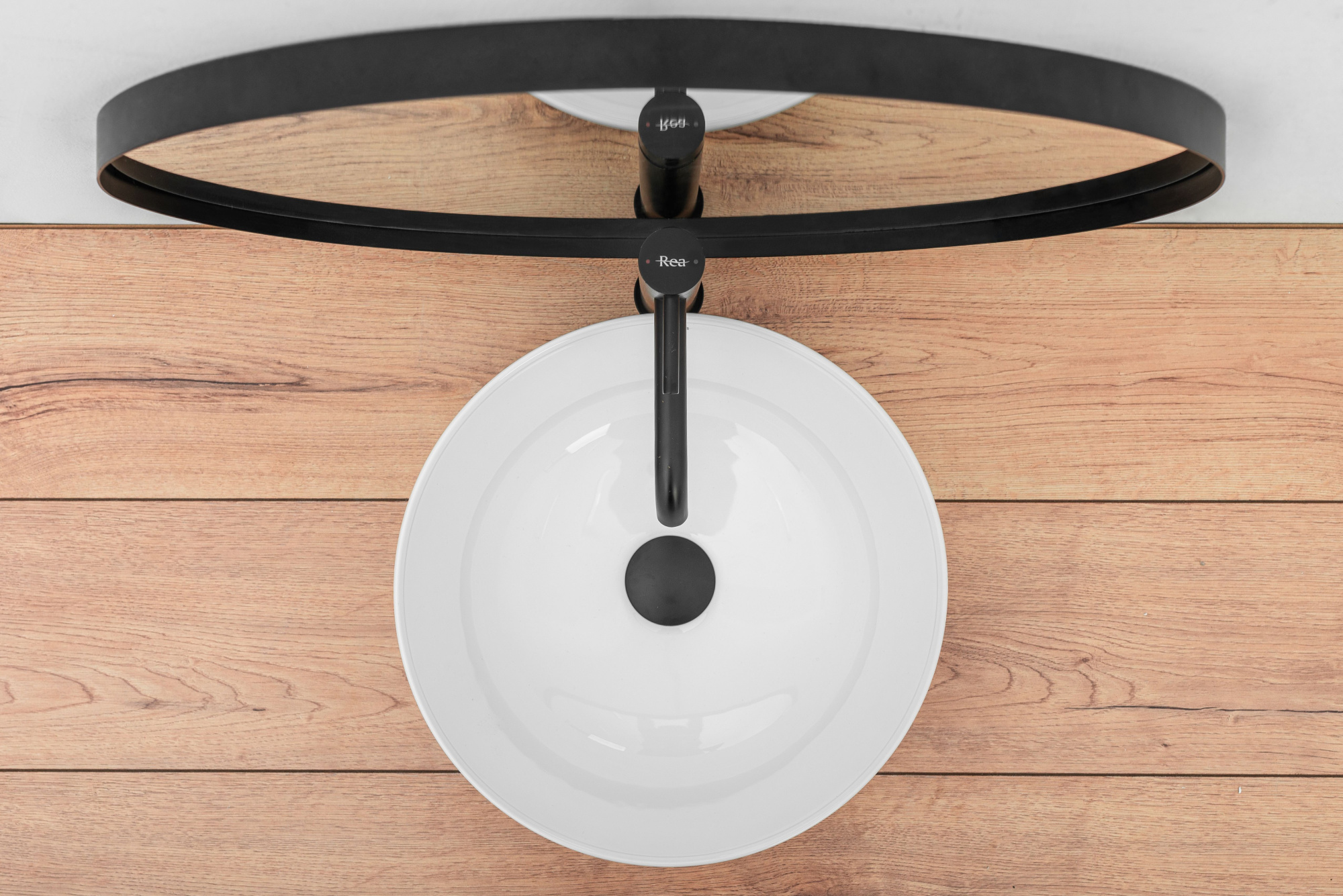 Умывальник Rea Stella 36x36, REA-U1878