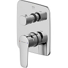 Накладка для смесителя скрытого монтажа Bravat Source (3 функции) PB8173218CP-3