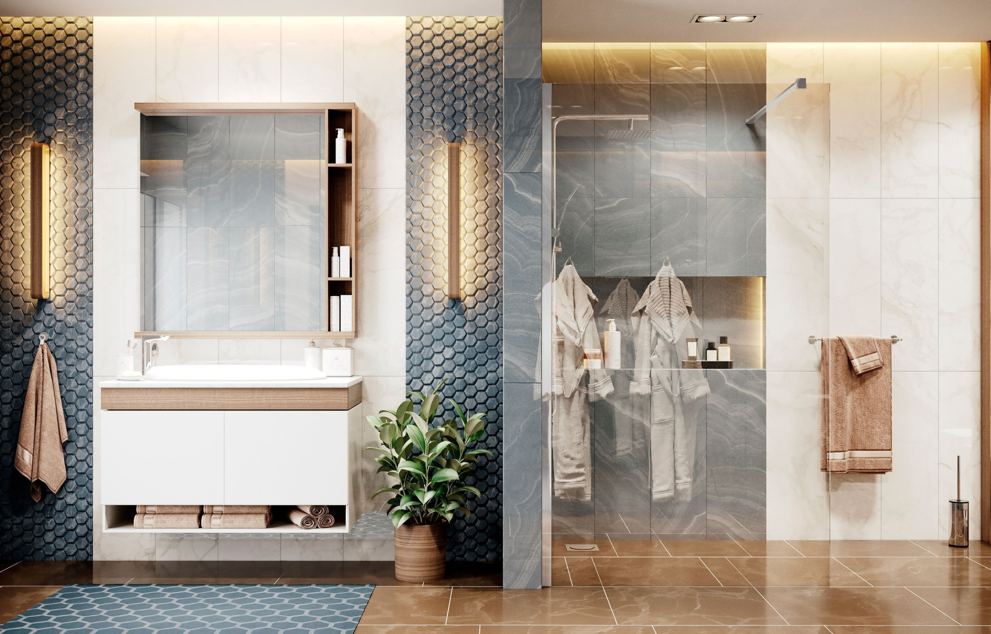 Душевое ограждение Ambassador Walk-in