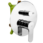 Смеситель скрытого монтажа 3 функции Armatura Hexa Ring 35, 3529-410-00