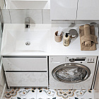 Тумба Alavann Soft Silver 120 левая