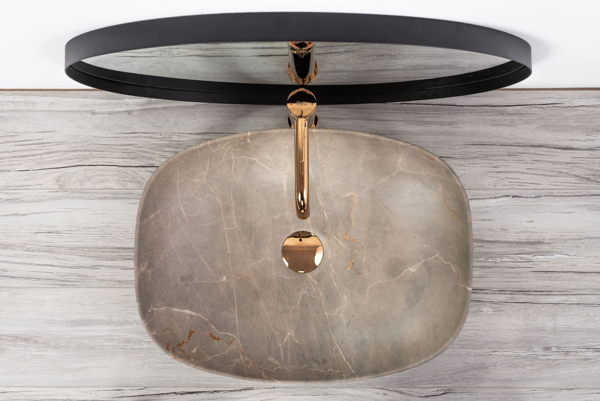 Умывальник Rea Freja Beige 50x38.5, REA-U6647