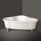 Отдельностоящая угловая акриловая ванна Belbagno 155x155, BB07