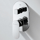 Накладка для смесителя скрытого монтажа Bravat Gina (3 функции) P69194C