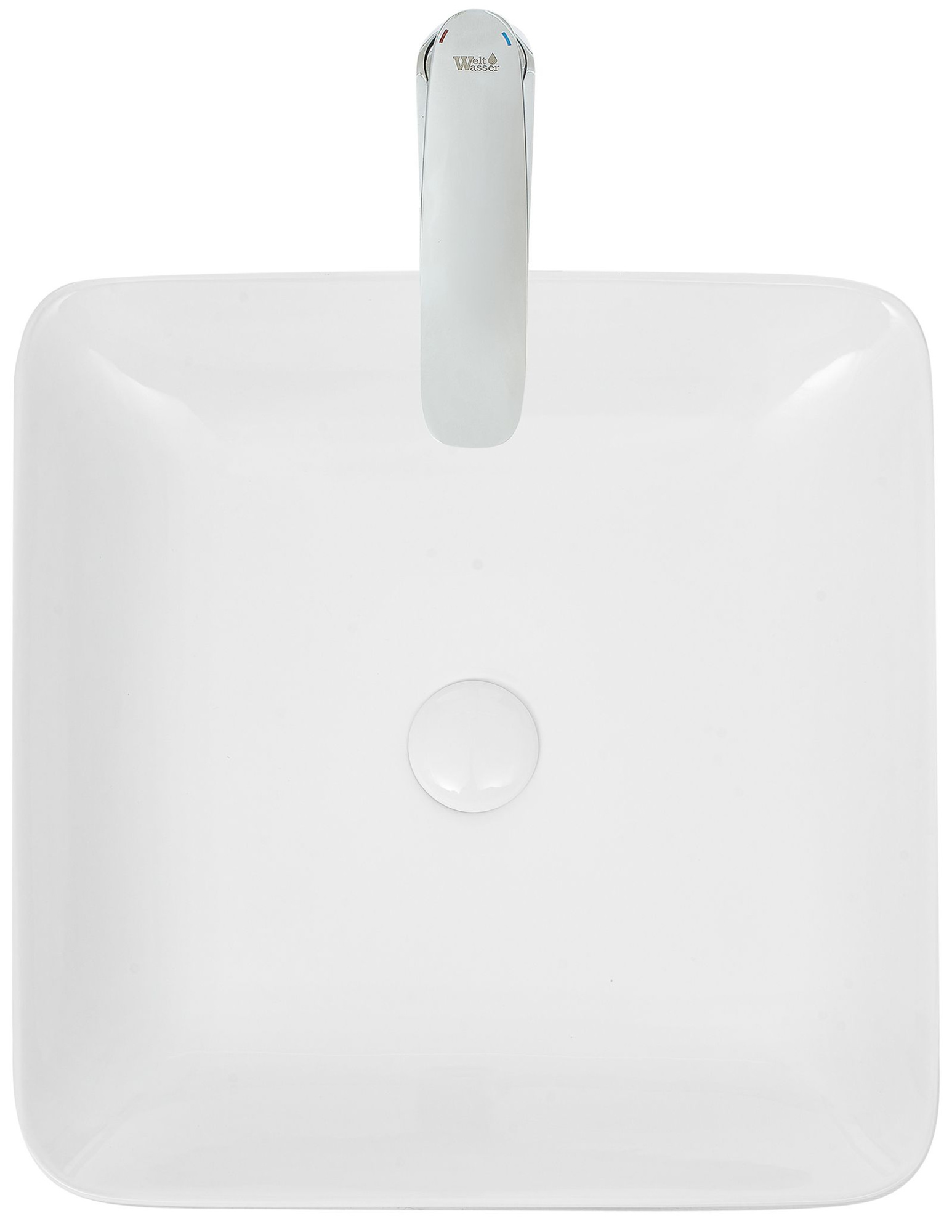 Раковина накладная WeltWasser  ELBACH 21833 47x47