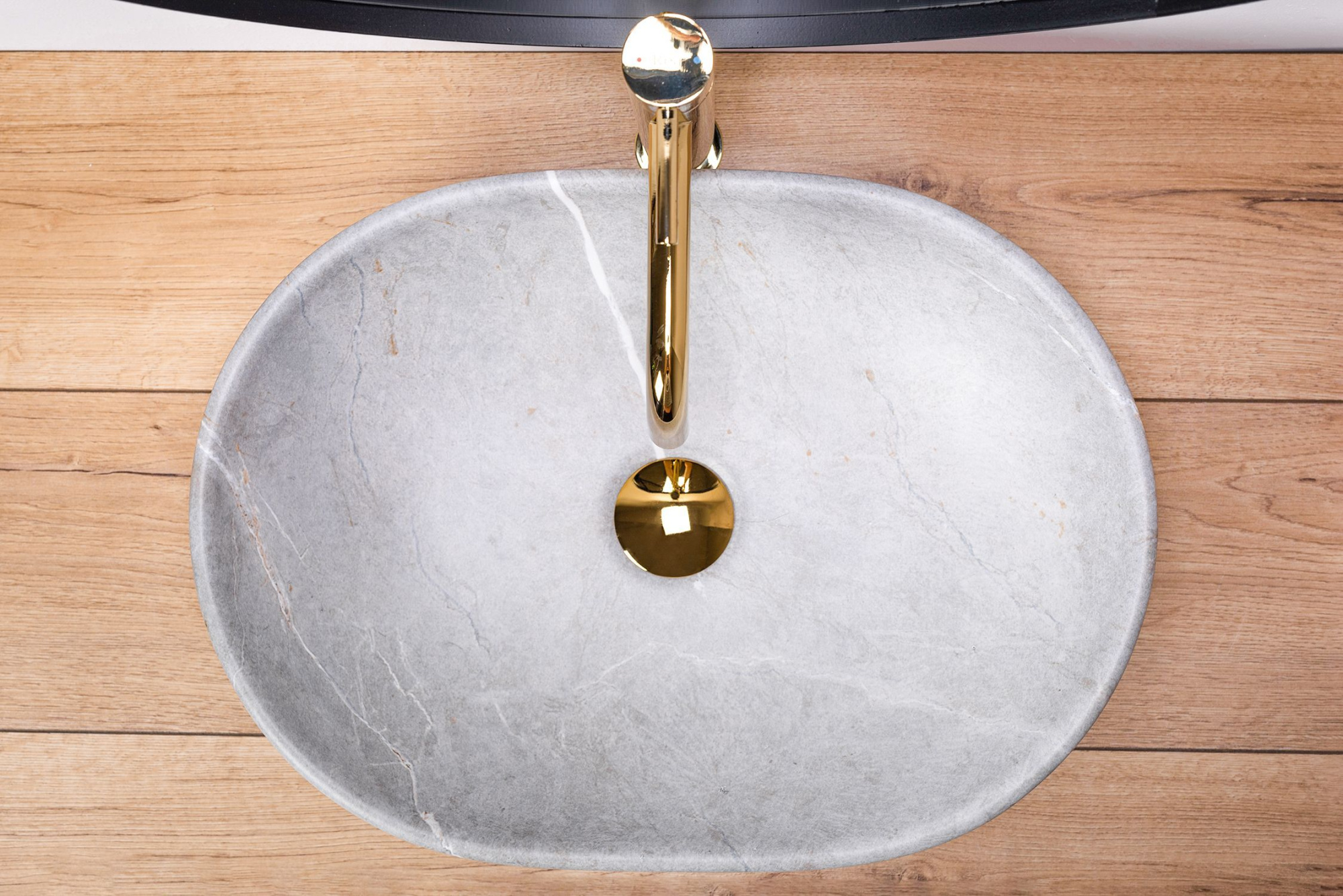 Умывальник Rea Lara Grey 48.5x35, REA-U9889