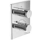 Термостат скрытого монтажа для душа Villeroy & Boch, 3 потребителя, TVD00000100061