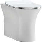 Унитаз приставной безободковый Belbagno Ancona, BB1224CBR-P