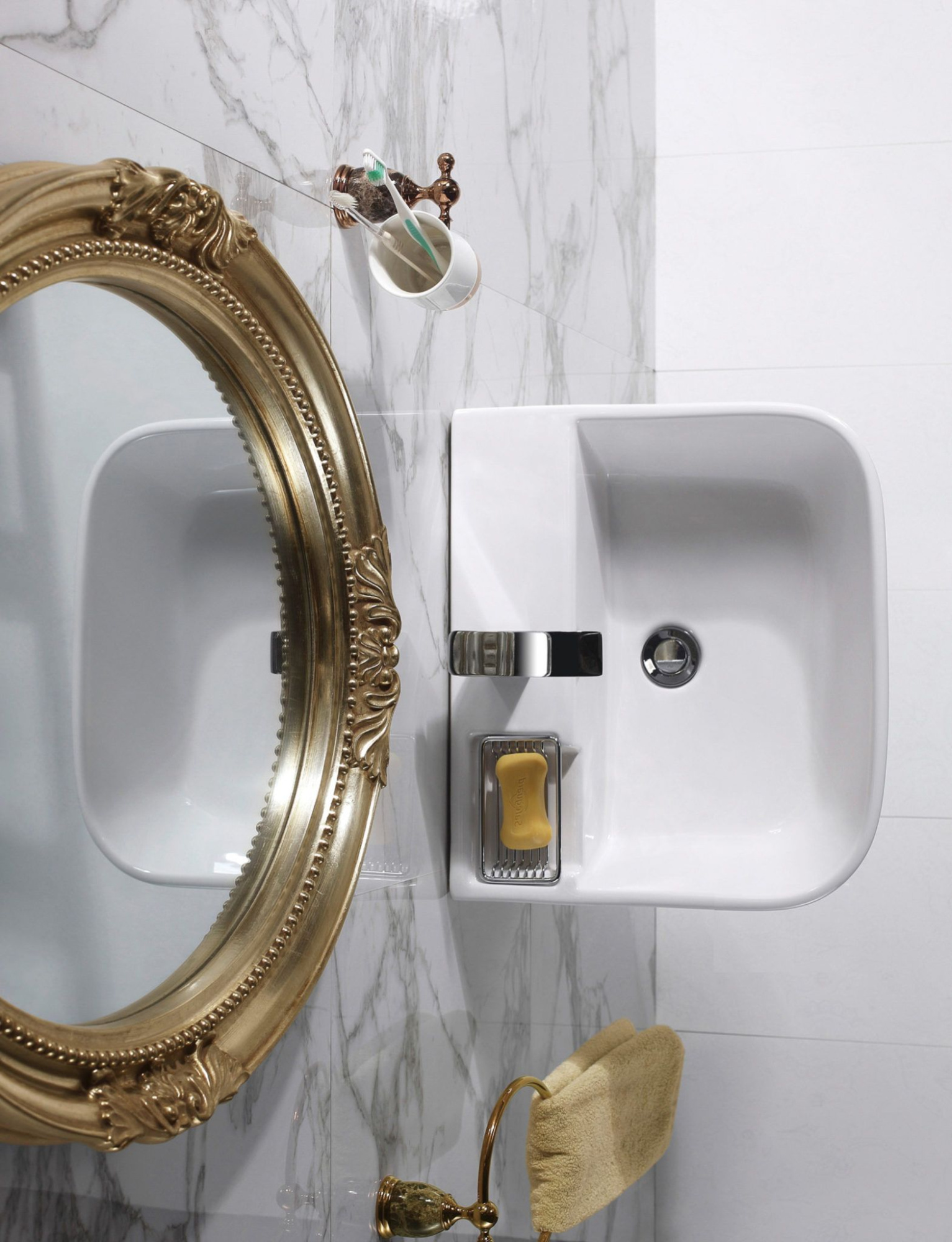 Раковина для ванной Ceramalux 45x43, G315