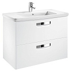 Модуль для раковины Roca The Gap 80 белый глянец, ZRU9302877