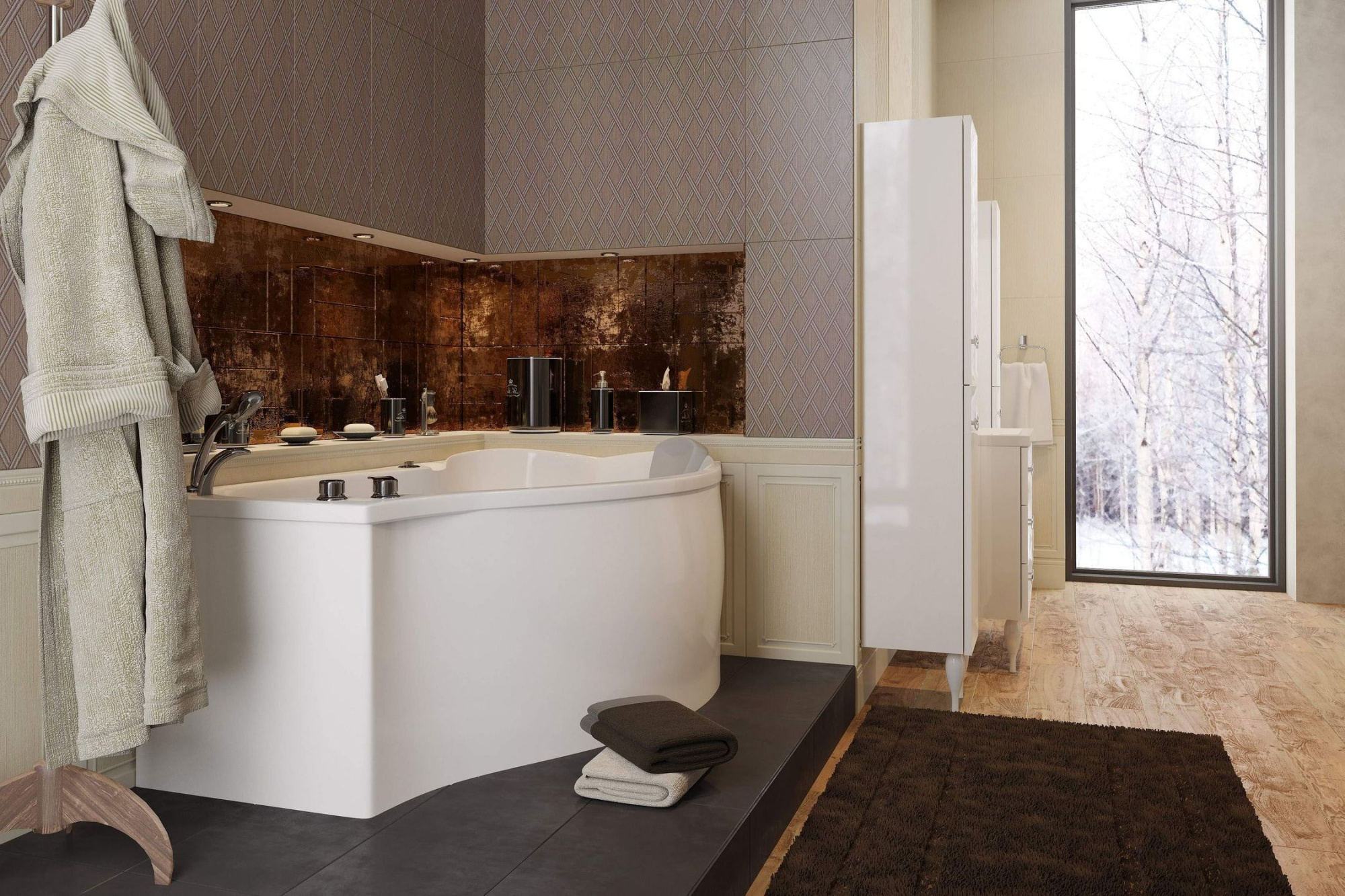 Ванна 1Marka Gracia 170x100 R