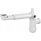 Сифон белый для раковины Deante Space Saver, NHC_633K