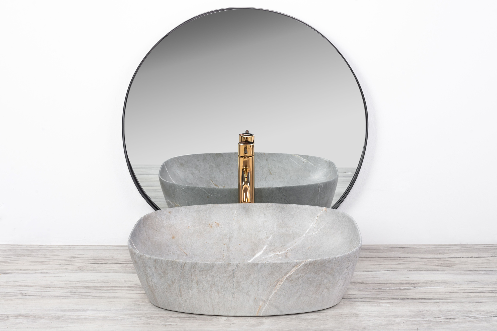 Умывальник Rea Freja Grey 50x38.5, REA-U6648