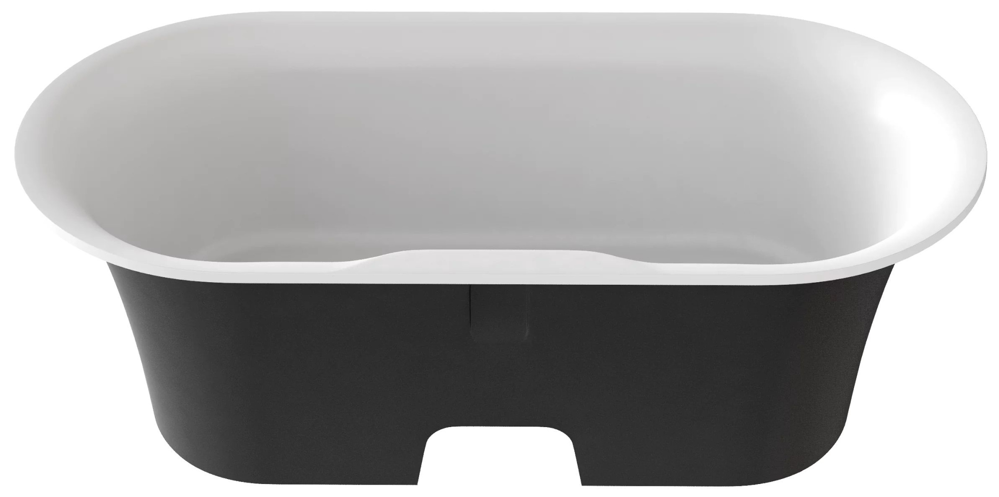 Отдельностоящая ванна BAS Венеция 170x80 черная