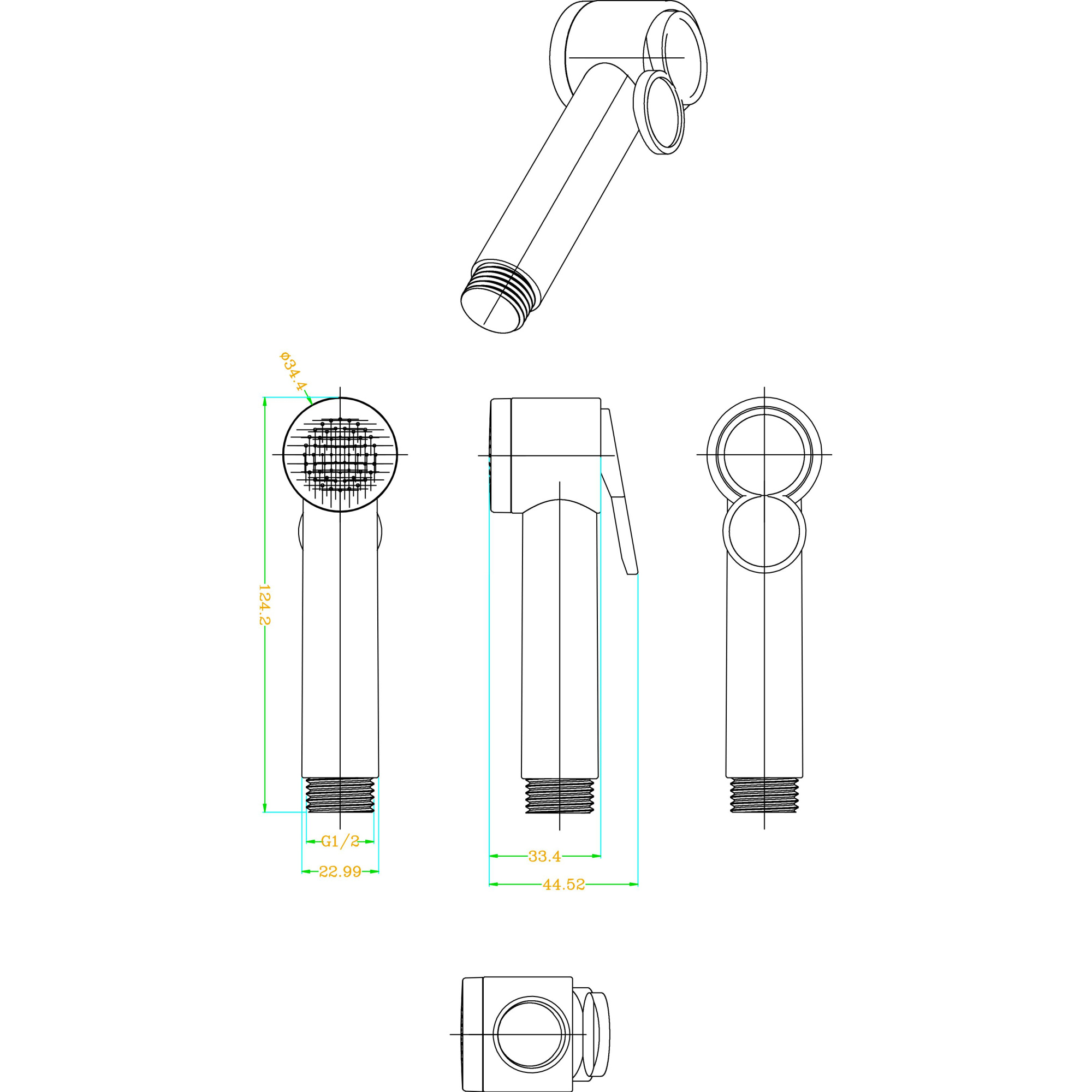 Комплект для биде Lemark, LM8090C
