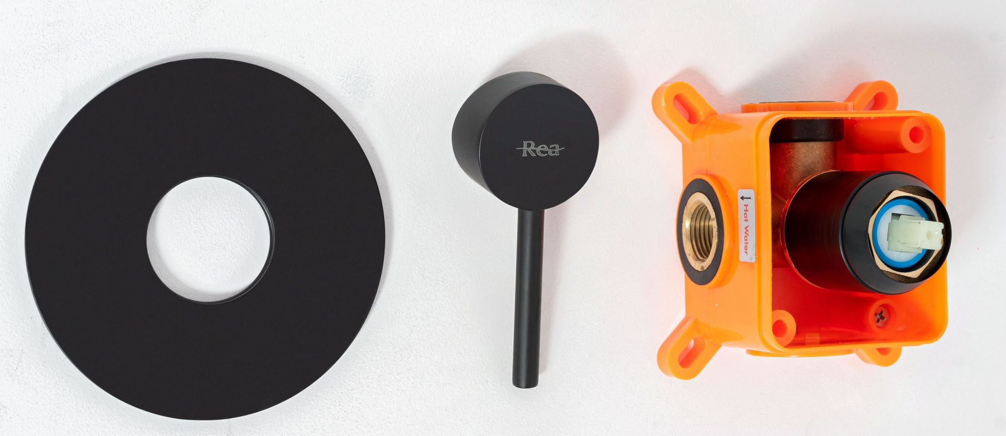 Душевая система Rea Lugano Black, REA-P9301