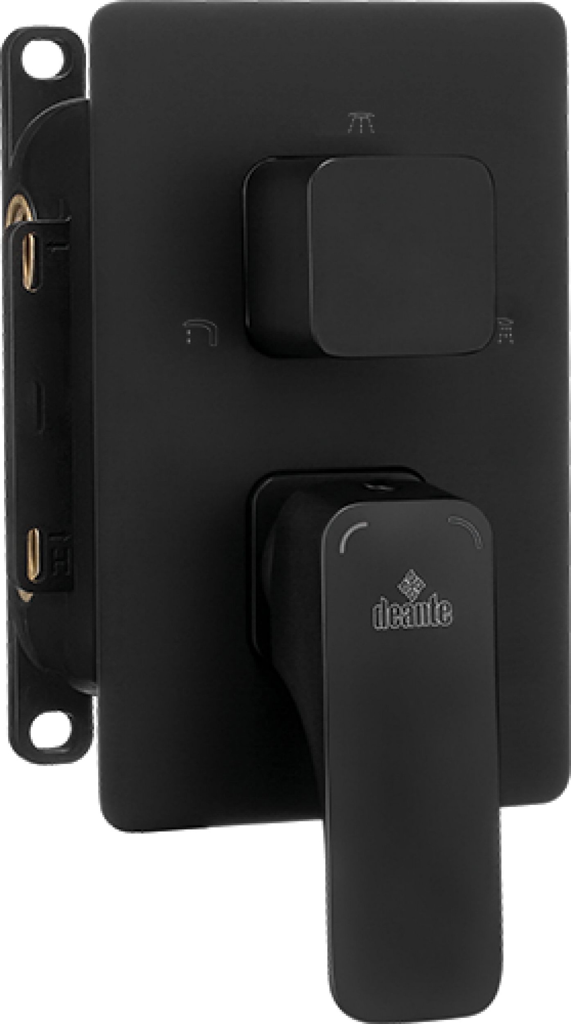 Душевая система скрытого монтажа Deante Hiacynt Nero, BXYZNQHM