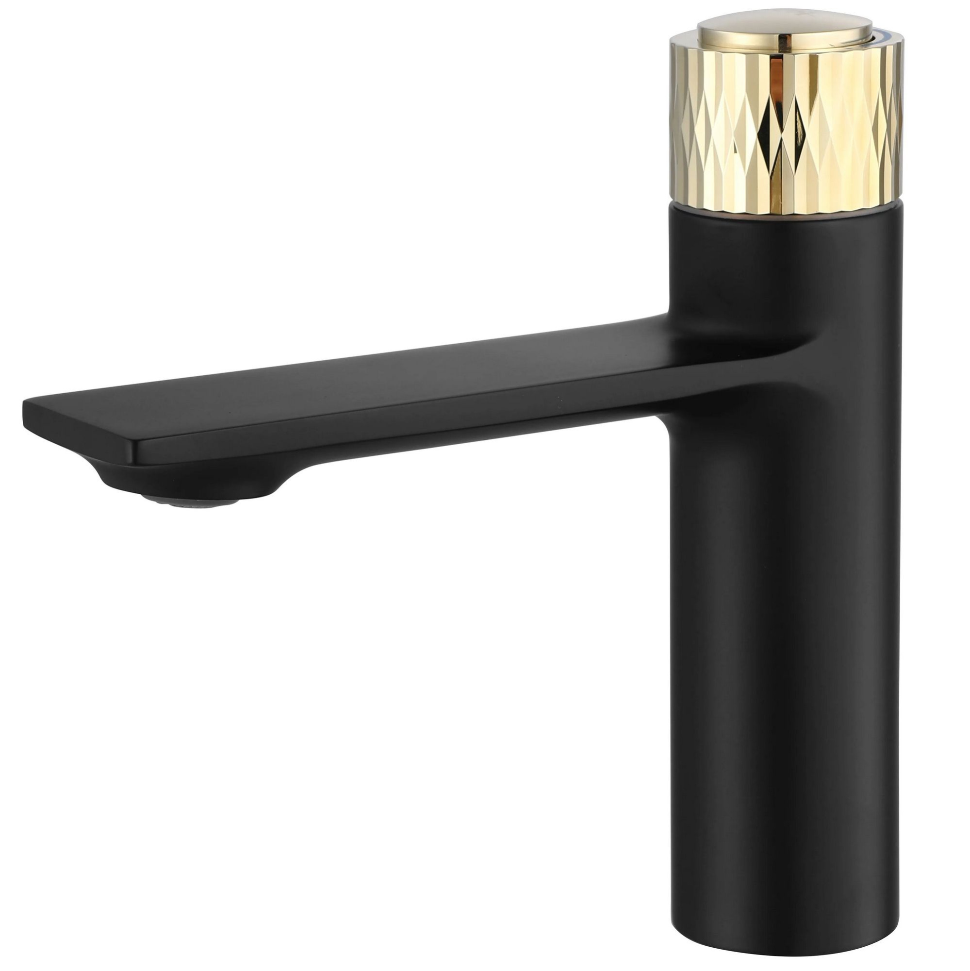 Смеситель для умывальника Rea Storm Black/Gold, REA-B9987